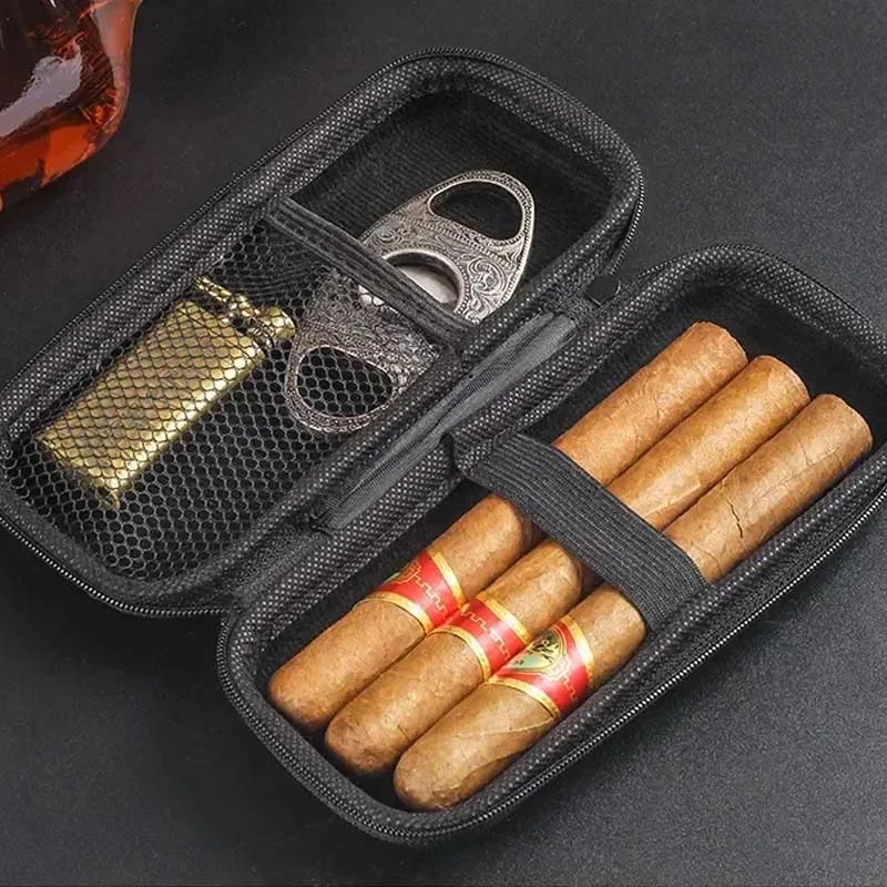 Travel Accessories To Gift - Portable Cigar Case EVA Light weight