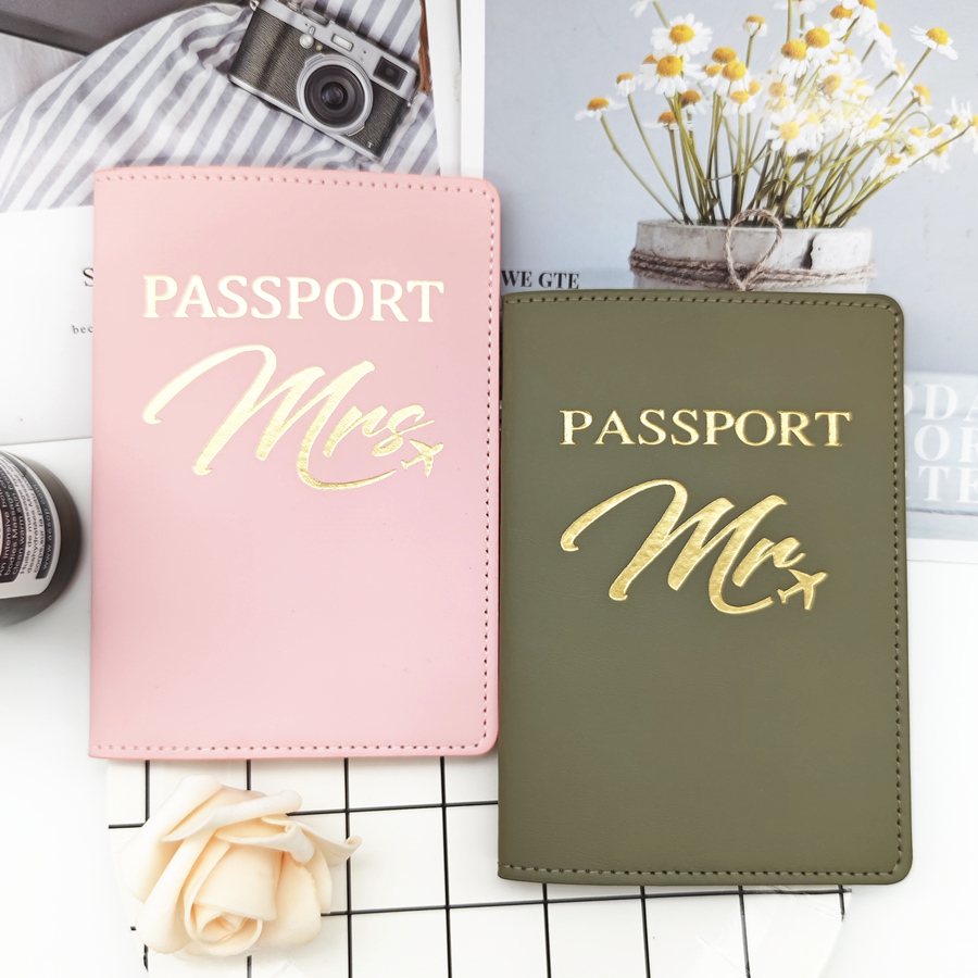 Travel Accessories In Bulk - 2PCS a Set Mr/Mrs Lovers Couples