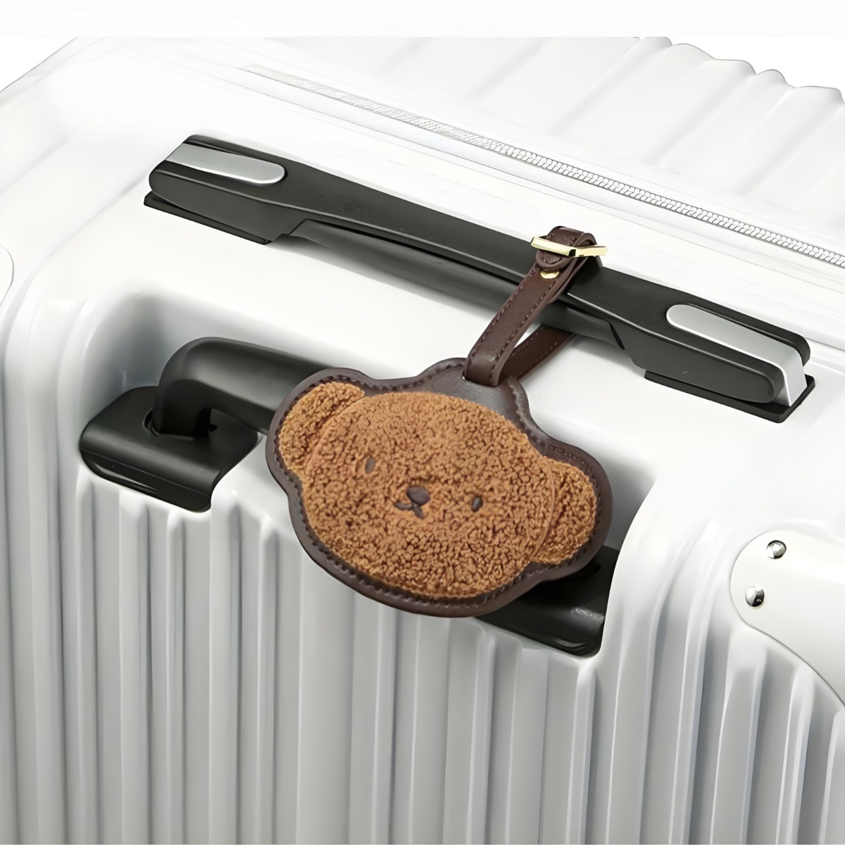 Kawaii Anime Miffy Rabbit Bori - Luggage Tag Leather ulasan dan harga