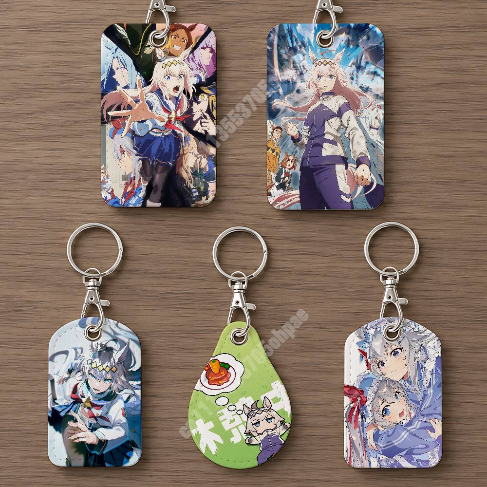 Oguri Cap UmaMusume Cinderella - Luggage Tag Leather ulasan dan harga