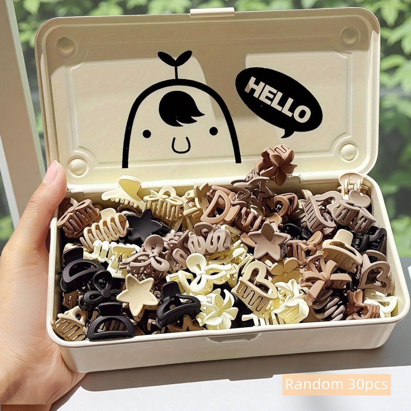 10/20/30pcs Beige Mixed Pack S - Travel Accessories To Gift ulasan dan harga