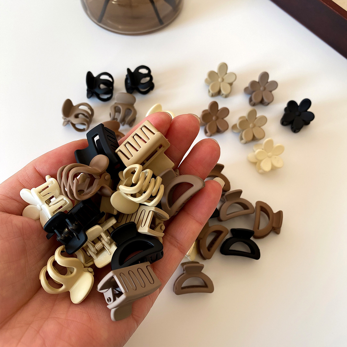 10/20/30pcs Beige Mixed Pack S - Travel Accessories To Gift ulasan dan harga