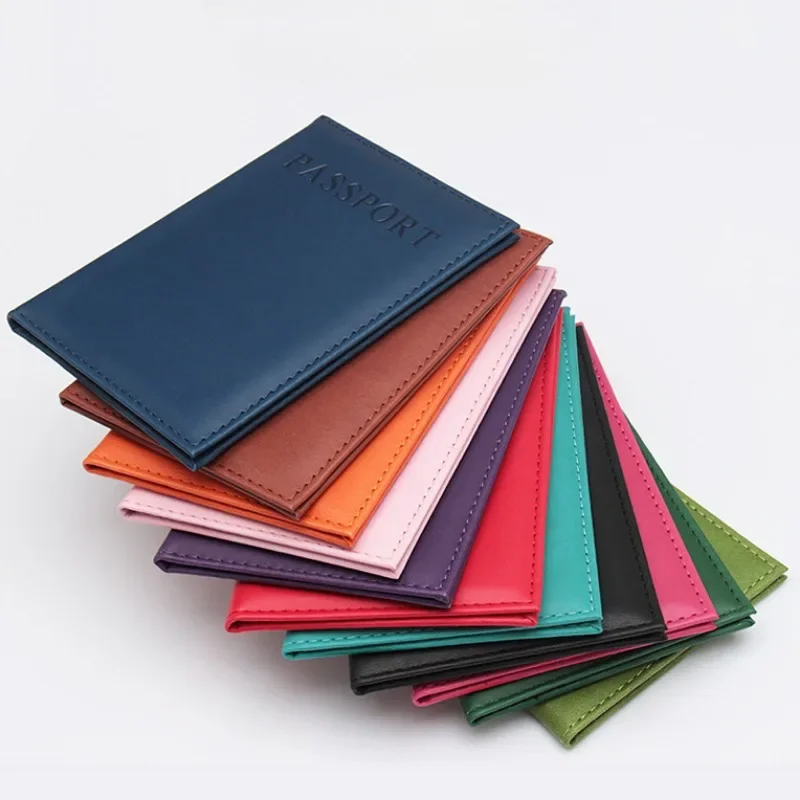 1pc PU Leather Possport Cover  - Travel Accessories In Bulk ulasan dan harga