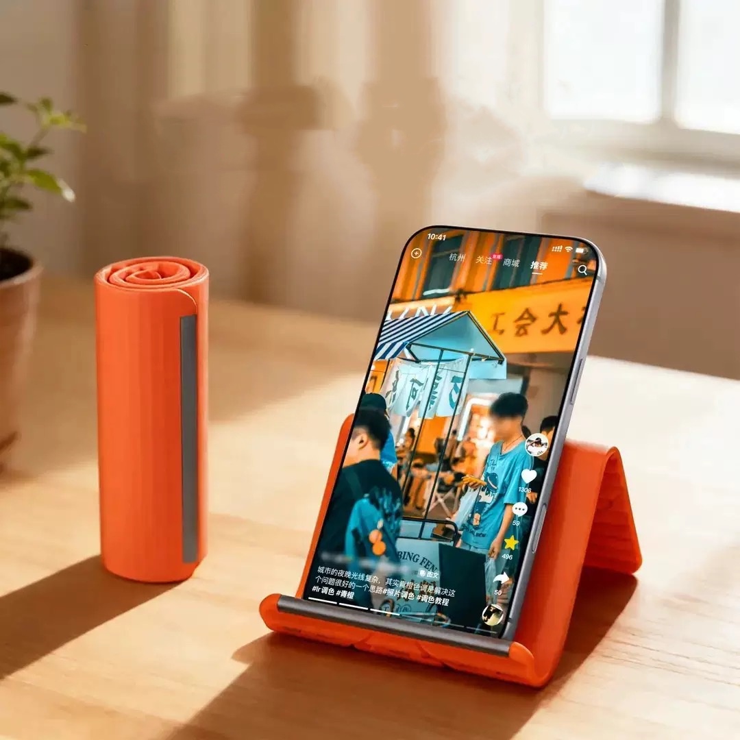 Lazy Portable Phone Stand Sili - Travel Accessories Deals ulasan dan harga