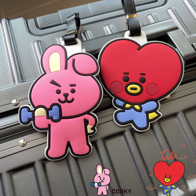 BT21 cartoon cute keychain Kaw - Travel Accessories To Gift ulasan dan harga