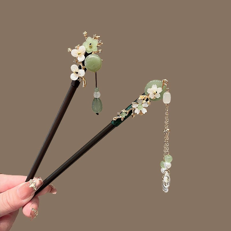 Antique Wooden Hairpin Women's - Travel Accessories Deals ulasan dan harga