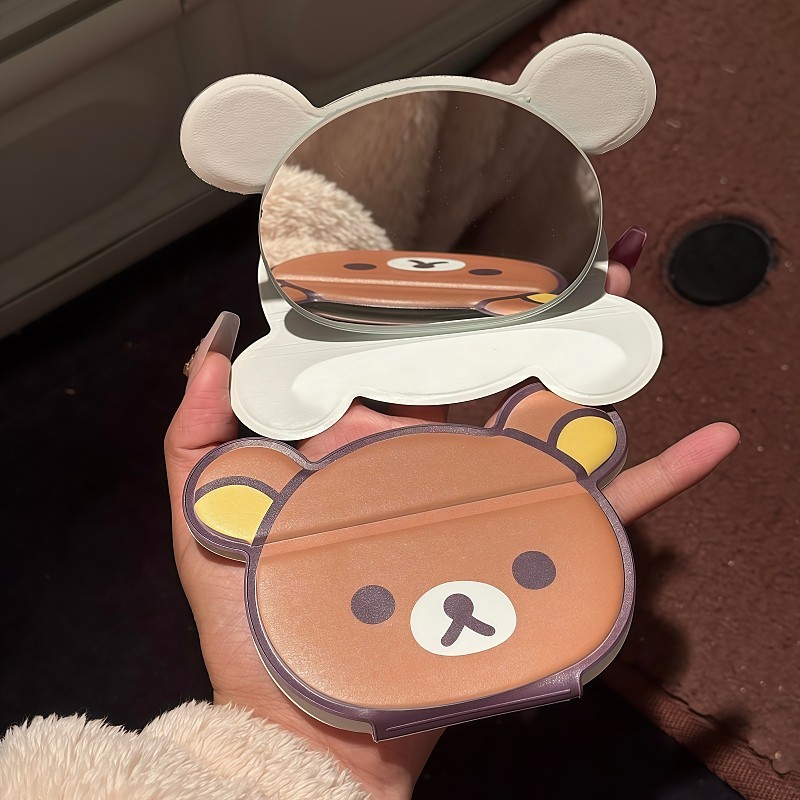 Rilakkuma Folding Makeup Mirro - Travel Accessories To Gift ulasan dan harga