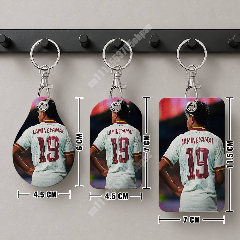 Spain Football L-Lamine 19 Y-Y - Luggage Tag Leather ulasan dan harga