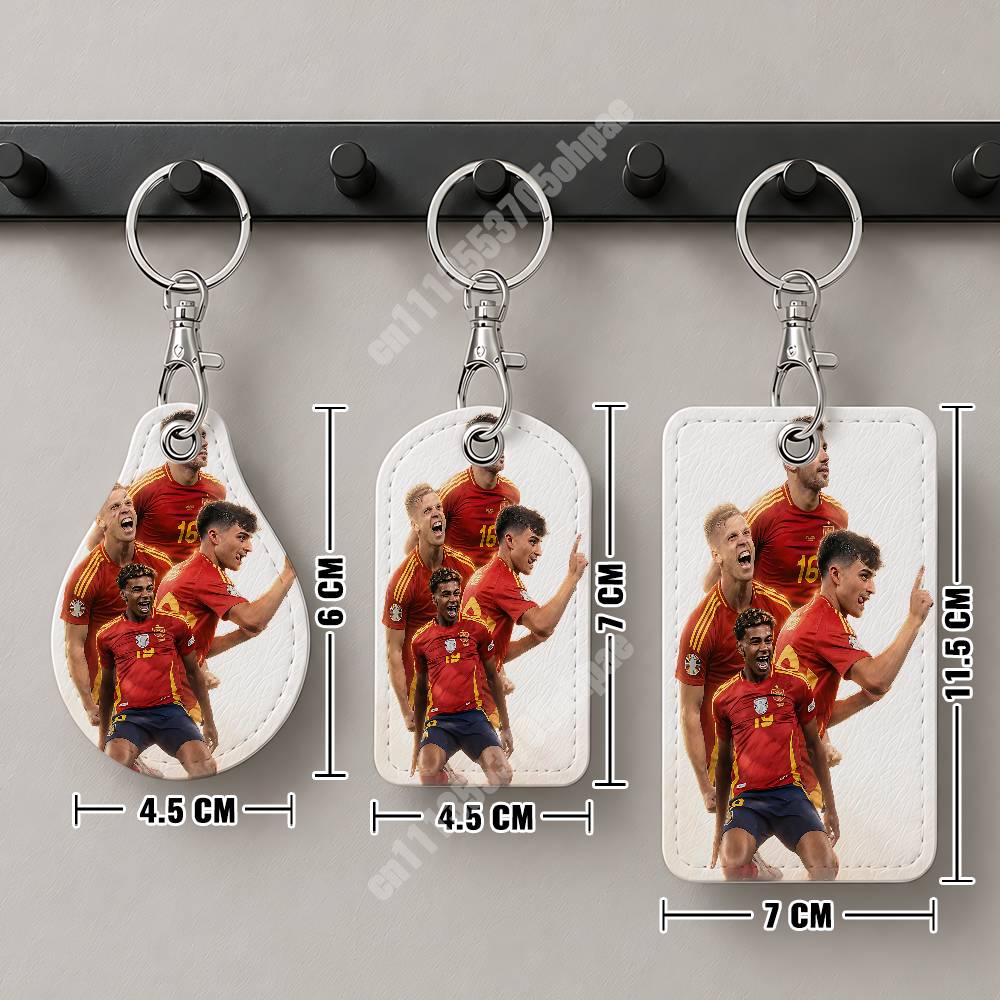 Spain Football L-Lamine 19 Y-Y - Luggage Tag Leather ulasan dan harga
