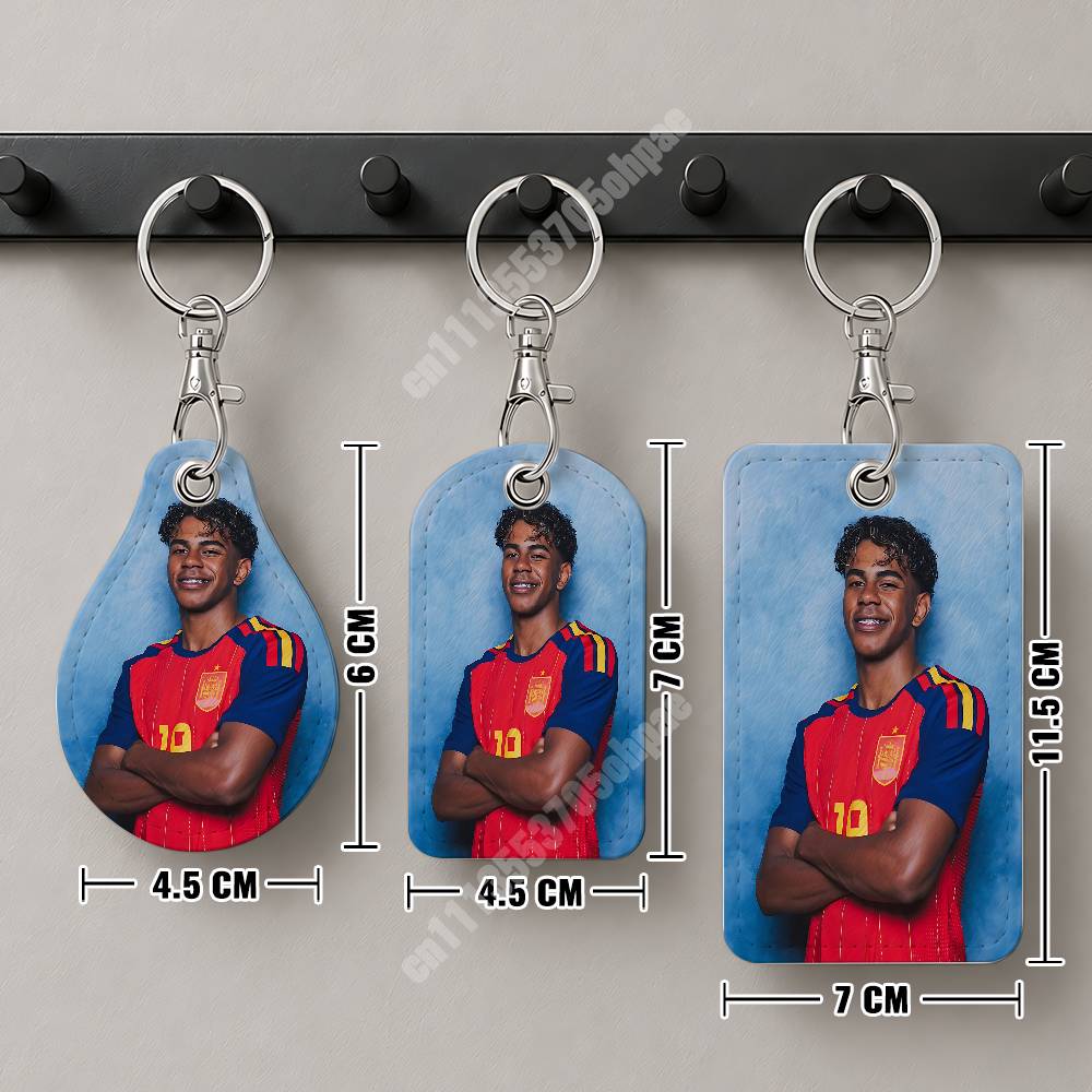 Spain Football L-Lamine 19 Y-Y - Luggage Tag Leather ulasan dan harga