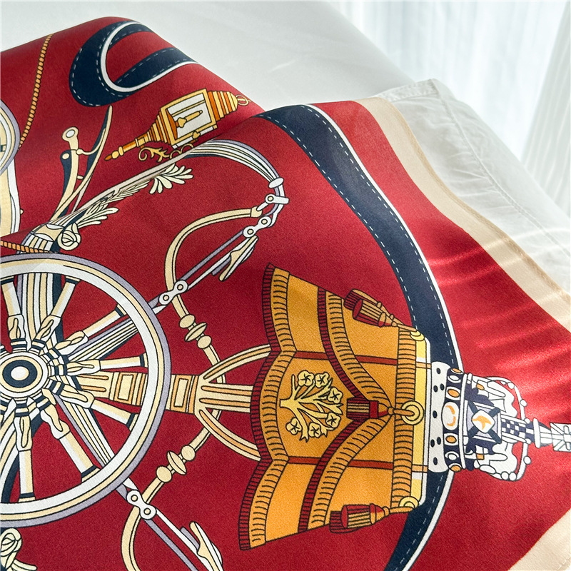 12MM Soft Silk Scarf Women 90C - Travel Accessories To Gift ulasan dan harga