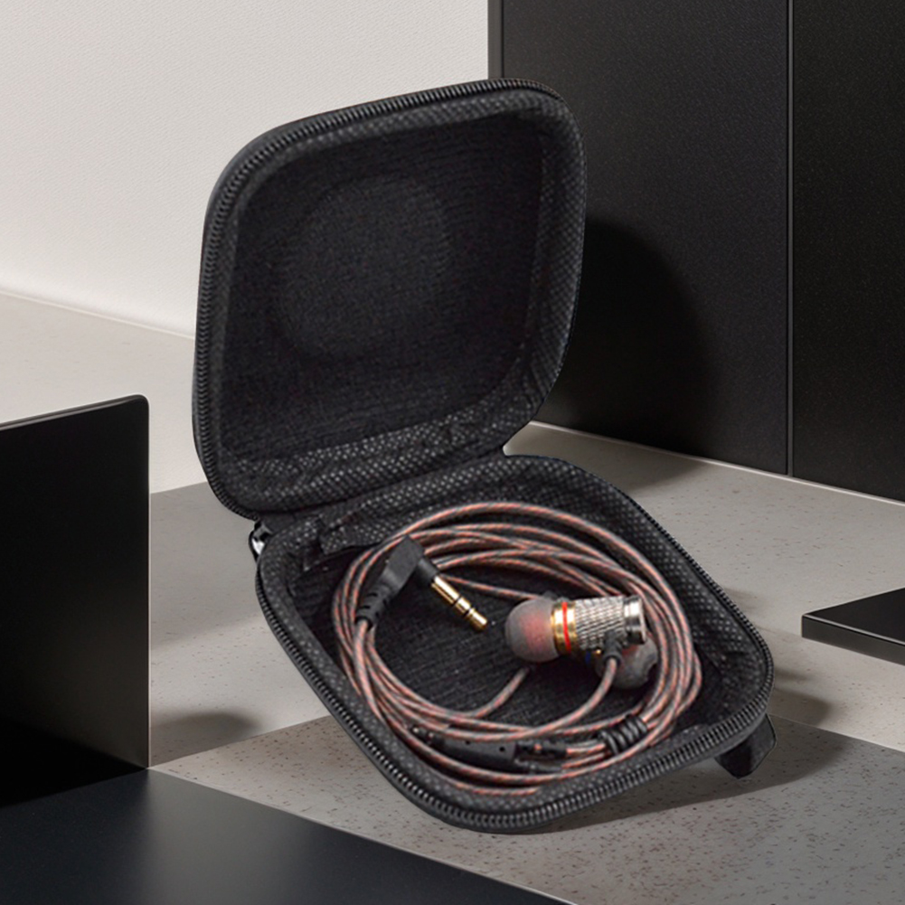 1-10PCS KZ Earphones Case PU L - Travel Accessories In Bulk ulasan dan harga