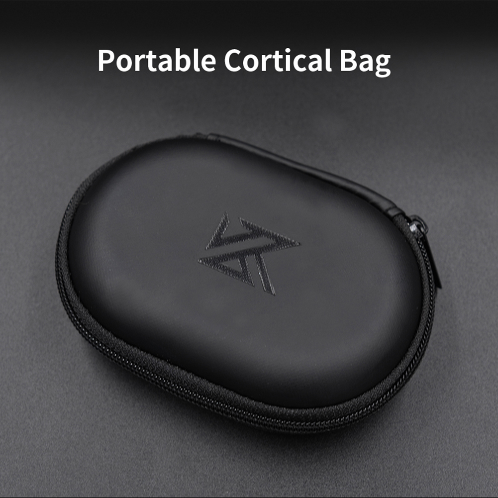 1-10PCS KZ Earphones Case PU L - Travel Accessories In Bulk ulasan dan harga