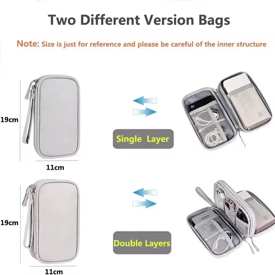 Travel Cable Bag Portable Digi - Travel Accessories Deals ulasan dan harga