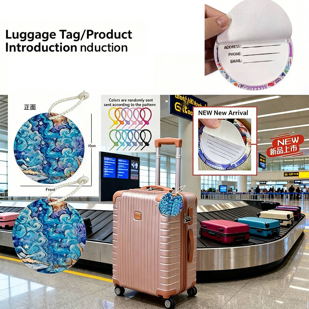 Mister Barrel Katieverse FPE T - Luggage Tag Leather ulasan dan harga