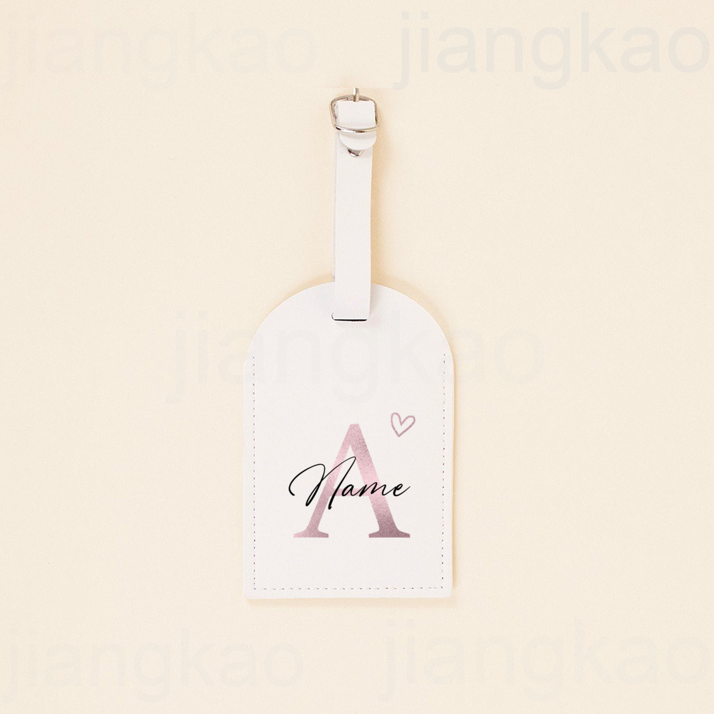 Personalized PU Luggage Tag He - Luggage Tag Leather ulasan dan harga