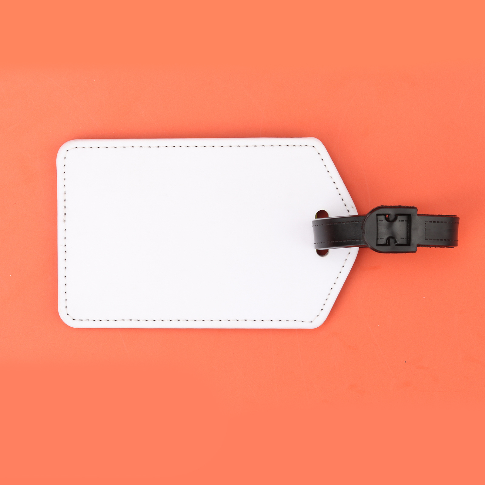 PU Leather Sublimation Blank T - Luggage Tag Leather ulasan dan harga