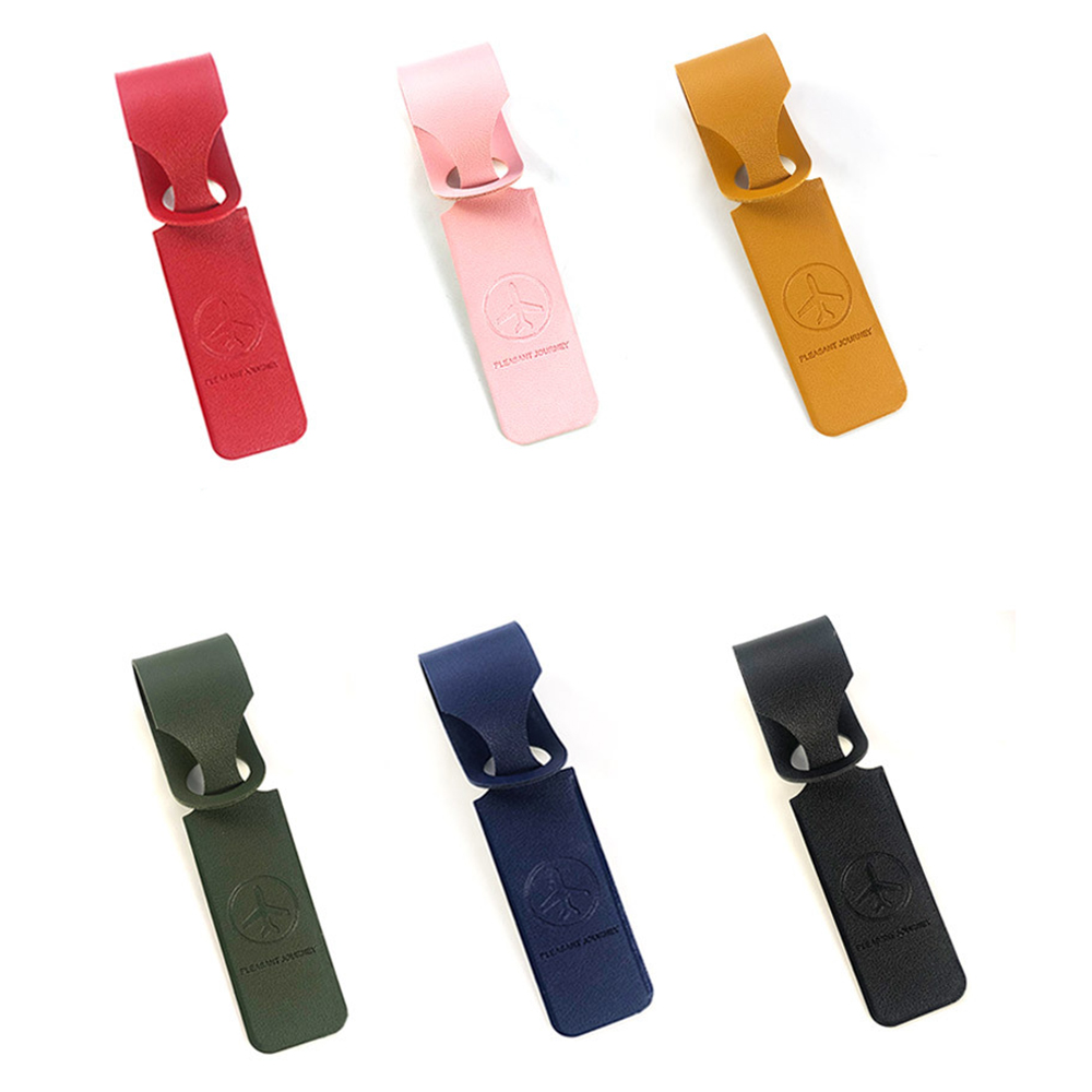 Personalized Travel Luggage Ta - Luggage Tag Leather ulasan dan harga