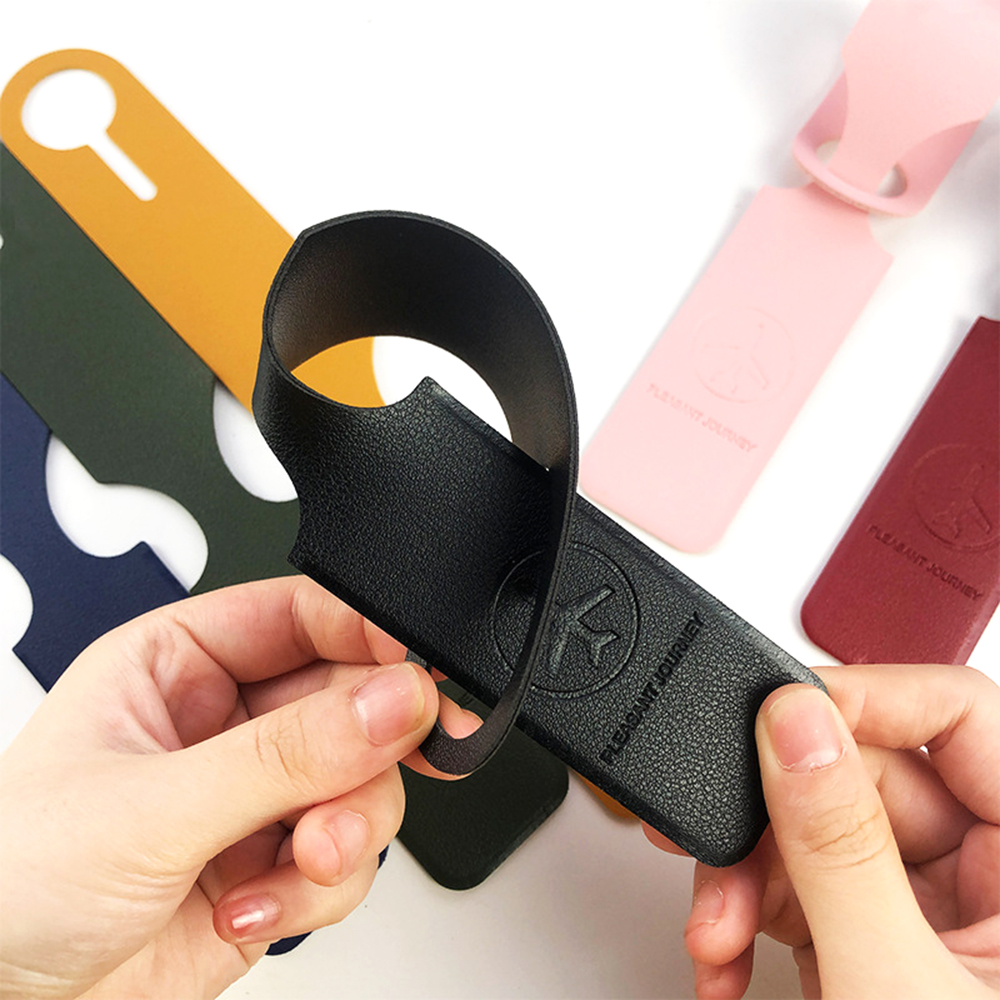 Personalized Travel Luggage Ta - Luggage Tag Leather ulasan dan harga