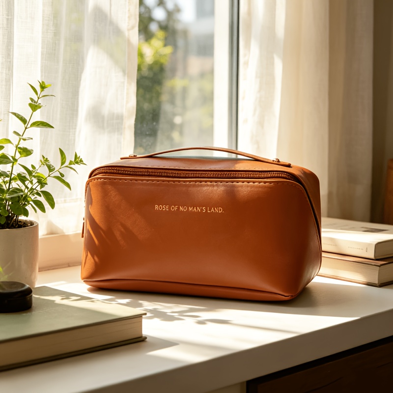 1pc makeup bag, large capacity - Travel Accessories Needed ulasan dan harga