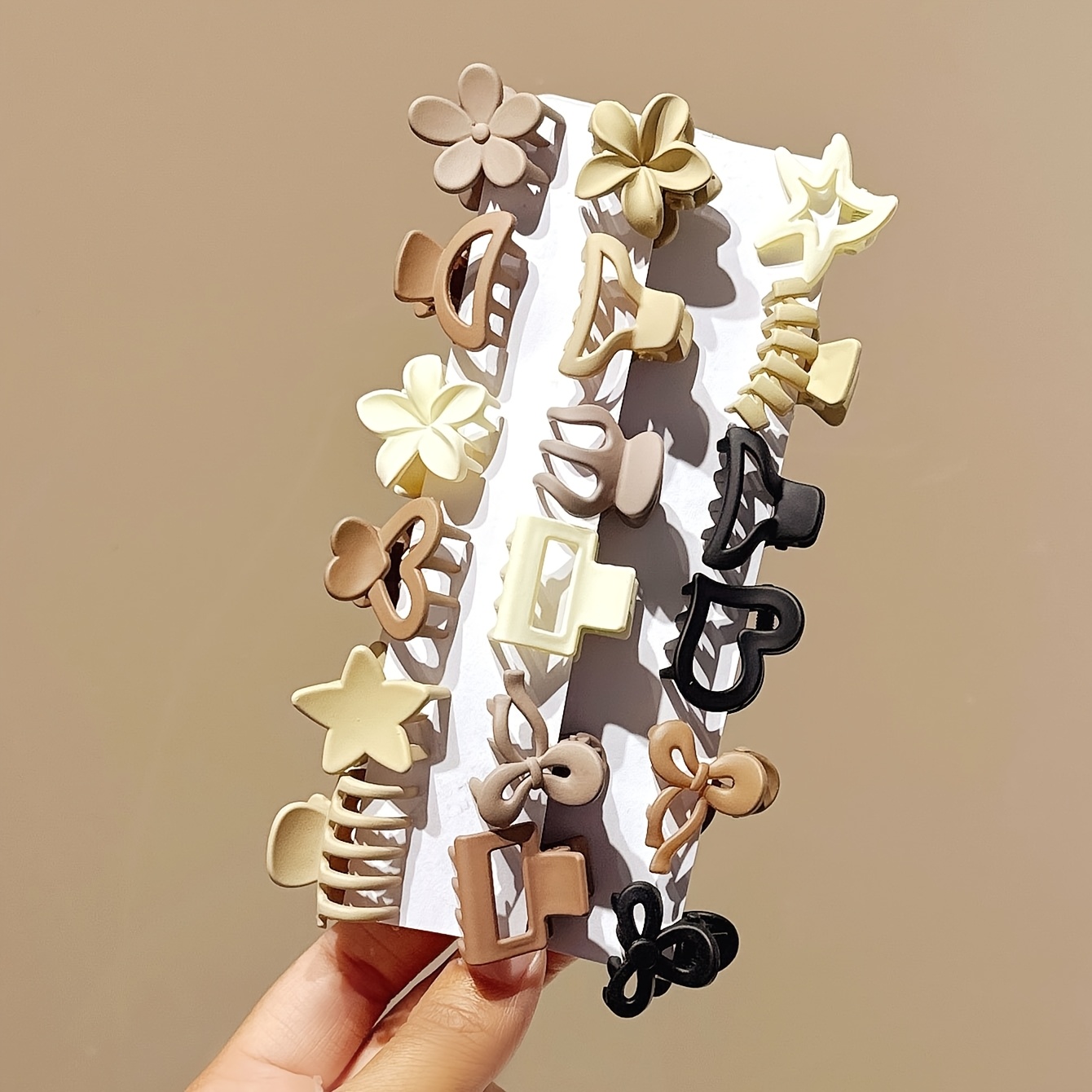 5/10/20/30pcs Beige Mixed Pack - Travel Accessories To Gift ulasan dan harga